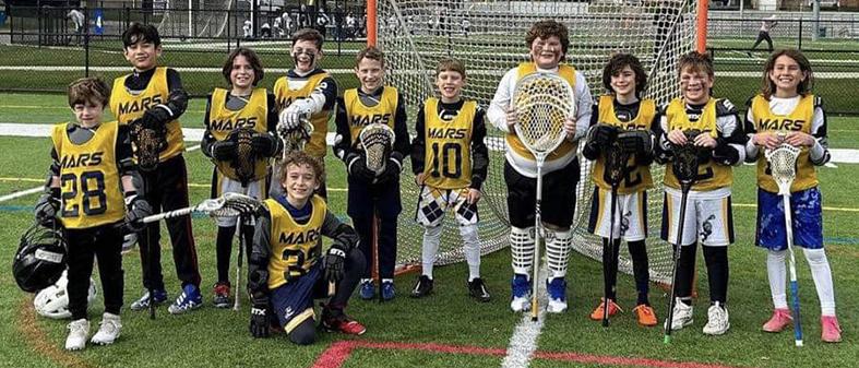 Mars Youth Lacrosse Association’s 12U Team (above) and 10U Team (below) competed in the 2023 Graveyard Lacrosse Tournament.